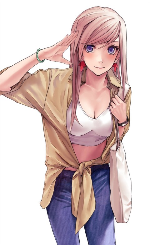 Fgo Applekunさんの現代私服の武蔵ちゃんイラスト 武蔵お姉さん可愛いです Fgoまとめ カルデア速報