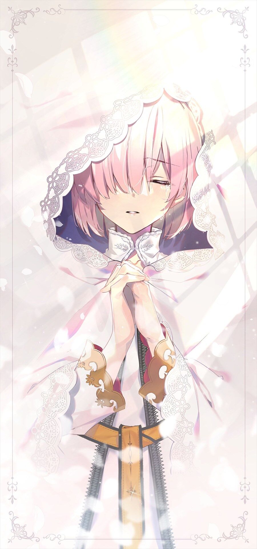 Fgo 予言の子衣装のマシュイラスト 神聖なマシュもたまらんな Fgo 予言の子衣装のマシュイラスト 神聖なマシュもたまらんな