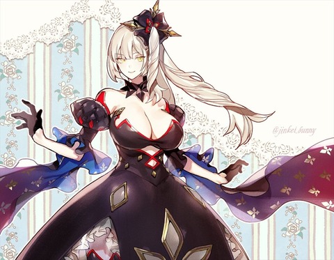 【FGO】神慶さんの黒マリーちゃんイラスト！！ 黒マリーちゃんはやく実装してくれ！のサムネイル
