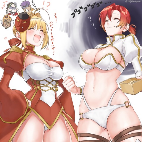 Fgo 節分の日のネロvsブーディカ さあ かかってくるがよいぞ Fgoまとめ カルデア速報 Fgo 節分の日のネロvsブーディカ さあ かかってくるがよいぞ Fgoまとめ カルデア速報