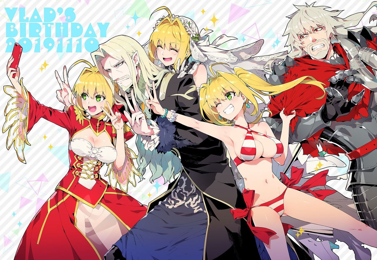 Fgo ヴラド公の誕生日にケーキを作るネロちゃま 何を企んでいる