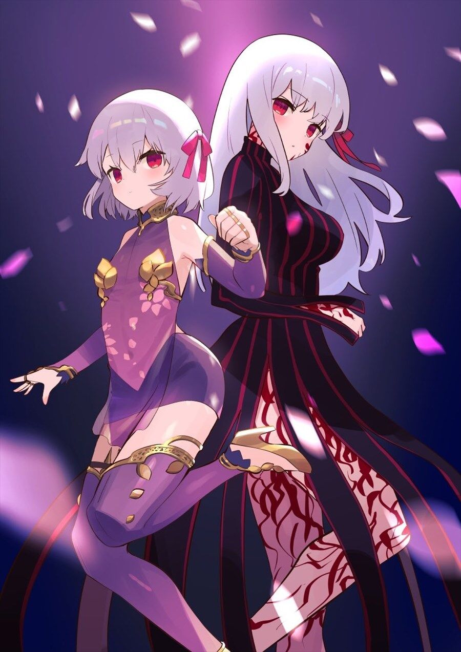 Fgo ロリカーマちゃんと黒桜イラスト 白髪桜コンビいいぞ ゲームまとめのまとめ速報
