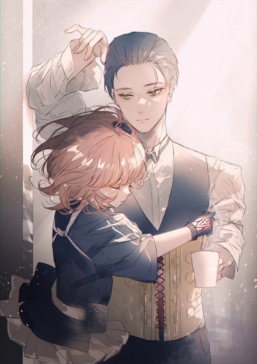 Fgo ホームズとぐだ子イラスト ホームズは頼りになるからな
