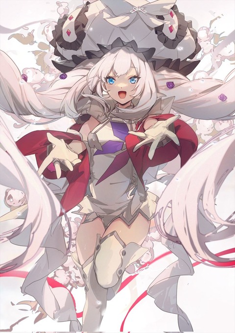 【FGO】ノ間さんの白衣装のマリー王妃イラスト!! すべてを受け入れてくれそうなマリー王妃すこです!