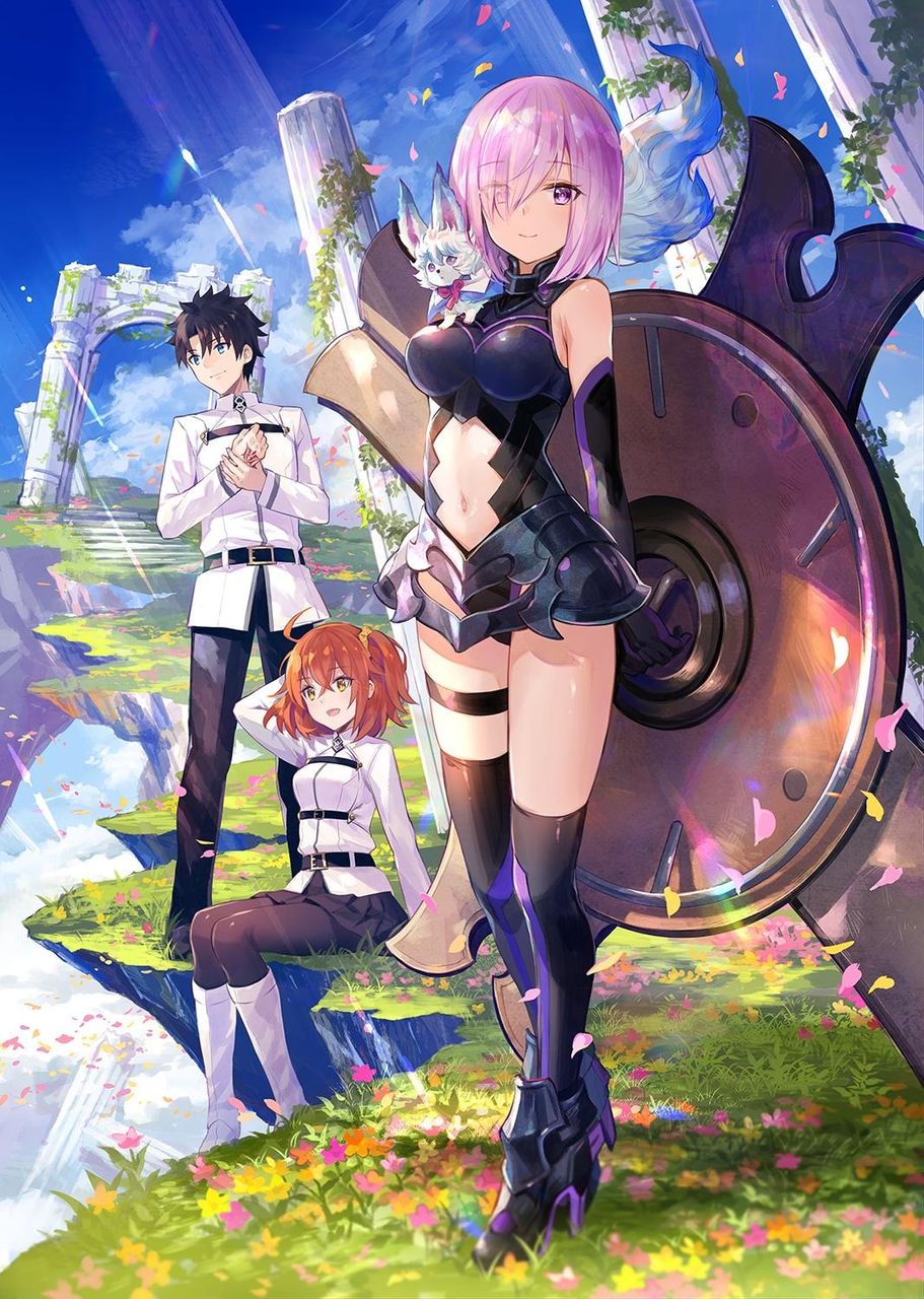 Fgo ぐだ ず マシュイラスト ここがヴァルハラか