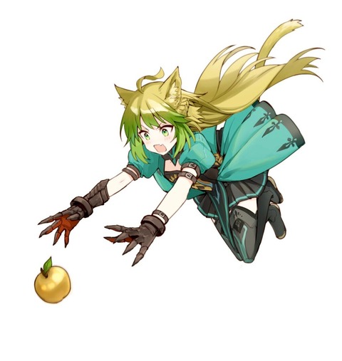 Fgo 金林檎を追いかけるアタランテ姐さんイラスト にゃー Fgoまとめ カルデア速報