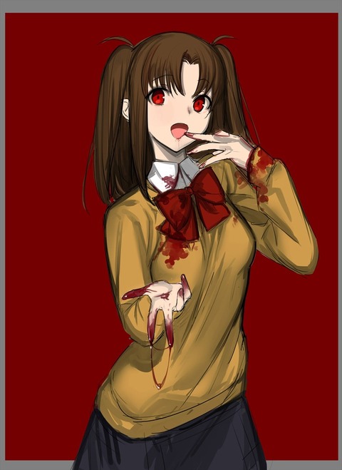 月姫 血まみれなさっちんイラスト 死徒さっちんもいい Fgoまとめ カルデア速報