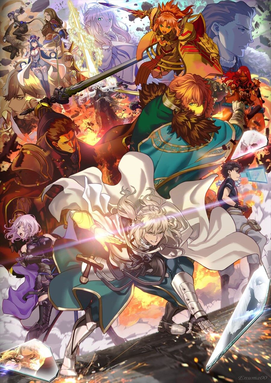 Fgo Enuma00さんの神聖円卓領域キャメロット 後編 イラスト みんなかっこ良いよね