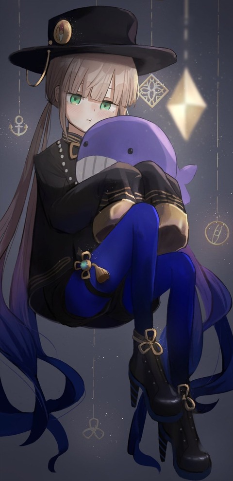 Fgo 中国版6周年ネモくんイラスト 鯨のぬいぐるみ抱きしめてるの可愛すぎる Fgoまとめ カルデア速報