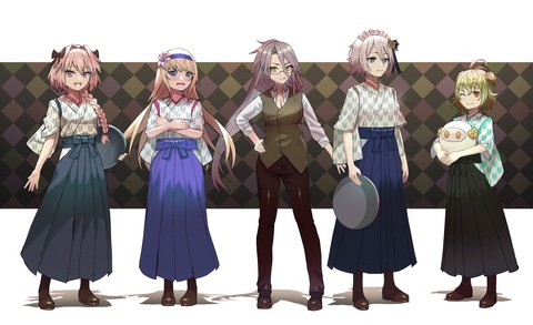 Fgo 妄想特異点 大正給仕娘 物語 イラスト 男の娘はいい文明 Fgoまとめ カルデア速報