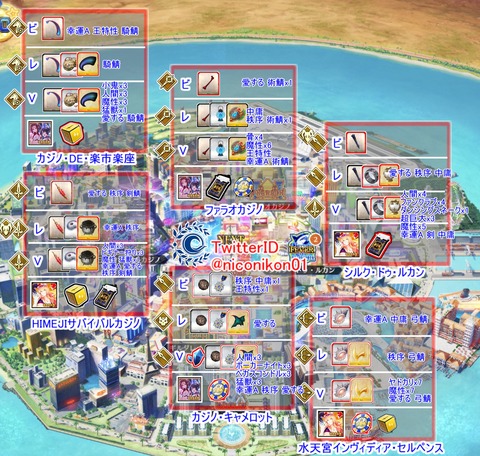 Fgo Fgoイベント 見参 ラスベガス御前試合 水着剣豪七色勝負 06 第六カジノまで 効率のいい場所 ボーナス フレ礼装まとめ Fgoまとめ カルデア速報