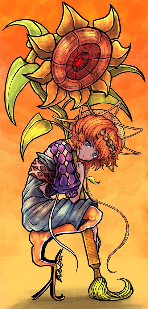 Fgo 謎野ボロ子さんのゴッホちゃんイラスト 芸術チックなの良いですね Fgoまとめ カルデア速報