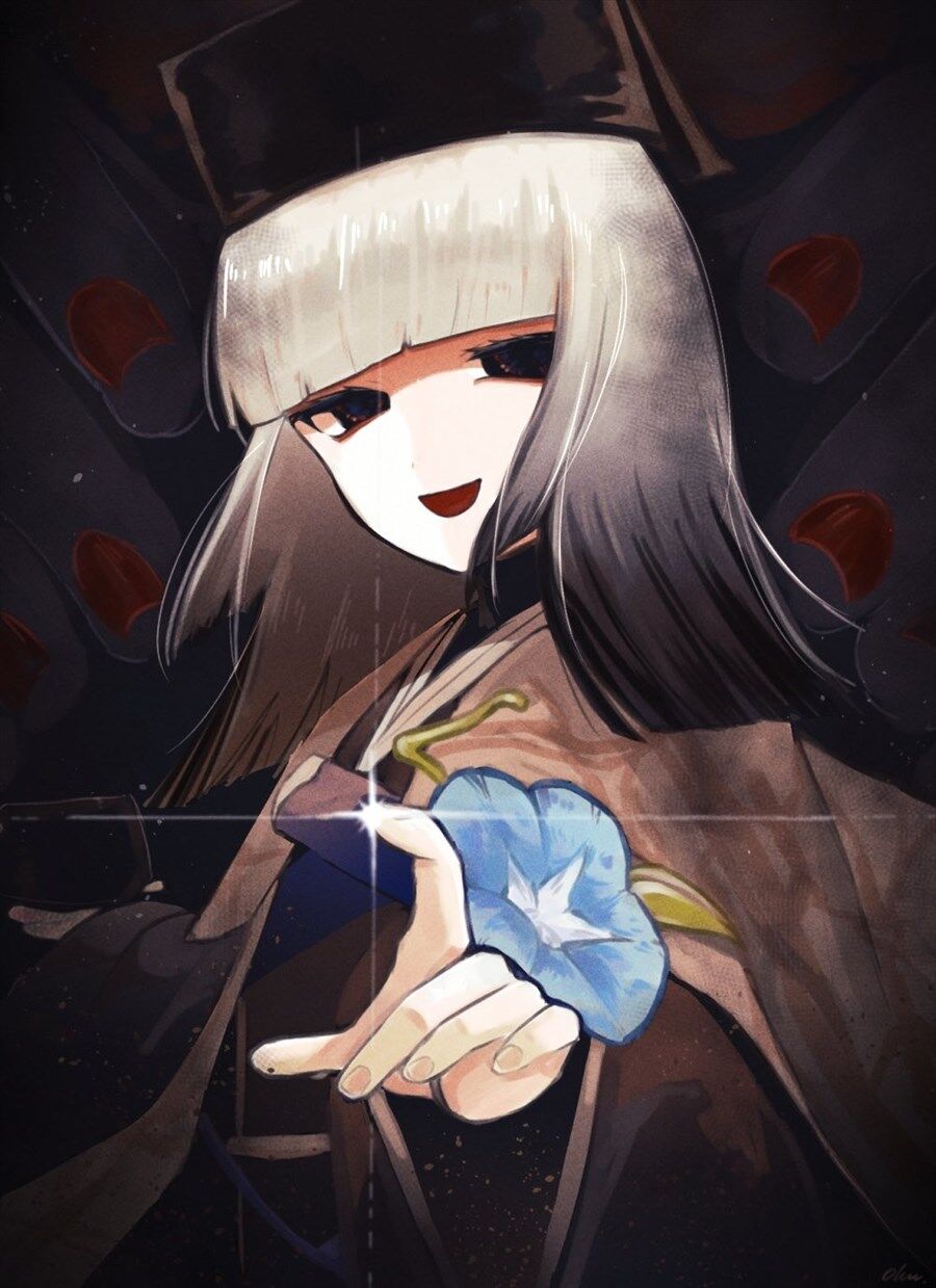 Fgo 千利休イラスト 黒い衣装に青いアサガオが映えますね Fgoまとめ カルデア速報 Fgo 千利休イラスト 黒い衣装に青いアサガオが映えますね Fgoまとめ カルデア速報