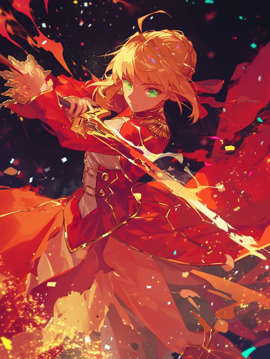 【FGO】ネロちゃまイラスト!! かっこいいネロちゃまいいですね!! : FGOまとめ カルデア速報