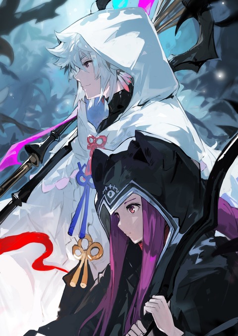 Fgo マーリン アナの白黒フードコンビ バビロニアのアニメマジで楽しみ Fgoまとめ カルデア速報 Fgo マーリン アナの白黒フードコンビ バビロニアのアニメマジで楽しみ Fgoまとめ カルデア速報