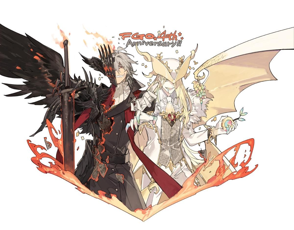 Fgo Star影法師さんの4周年記念イラスト サリエリ アマデウスコンビ最高 Fgo Star影法師さんの4周年記念イラスト サリエリ アマデウスコンビ最高