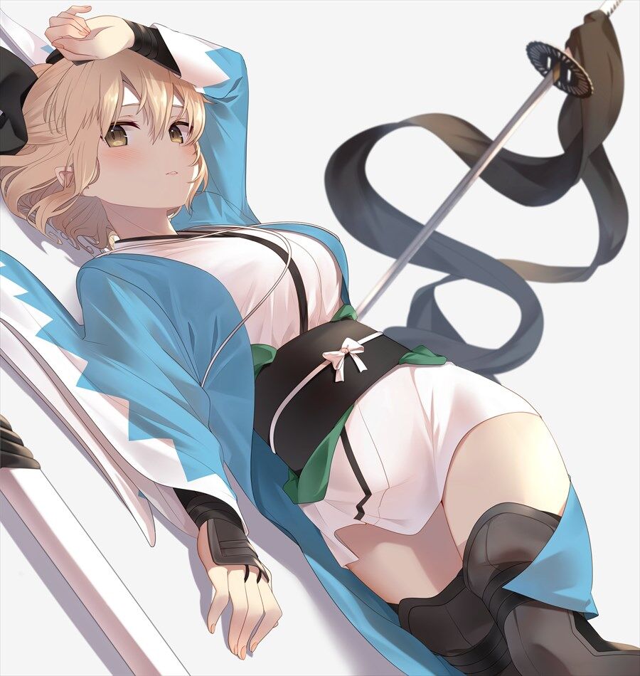 Fgo 蒼ウサギさんの沖田さんイラスト 新選組の袴姿いいです Fgo 蒼ウサギさんの沖田さんイラスト 新選組の袴姿いいです
