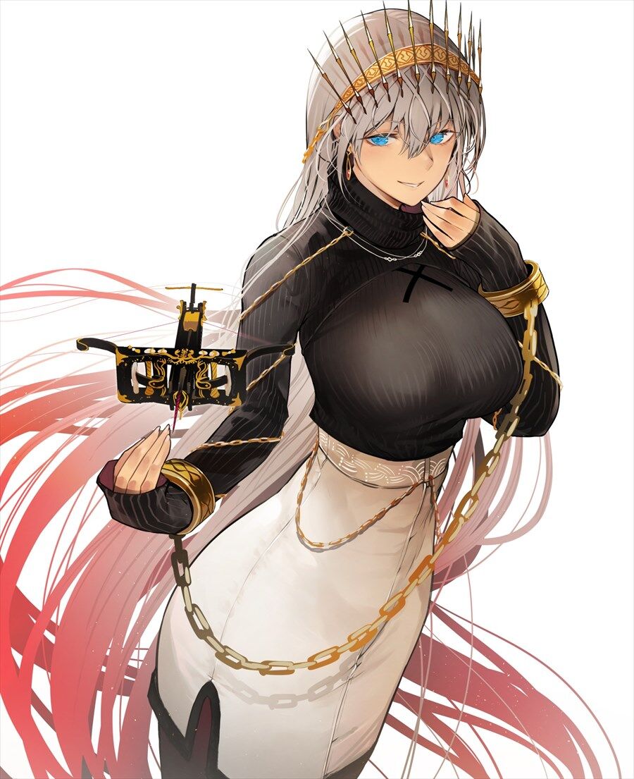 Fgo 西出ケンゴローさんの冬服なゼノビアさんイラスト 黒ニットなゼノビアさんいい