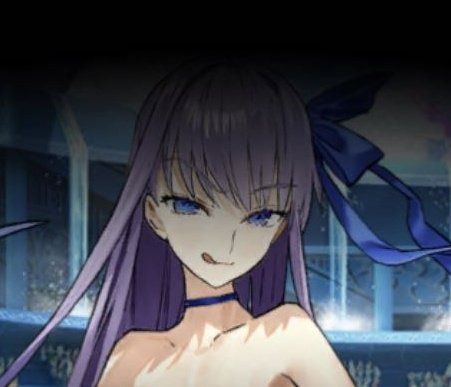 Fgo 水着メルトの舌なめずり表情差分 舌なめずり似合いすぎぃ
