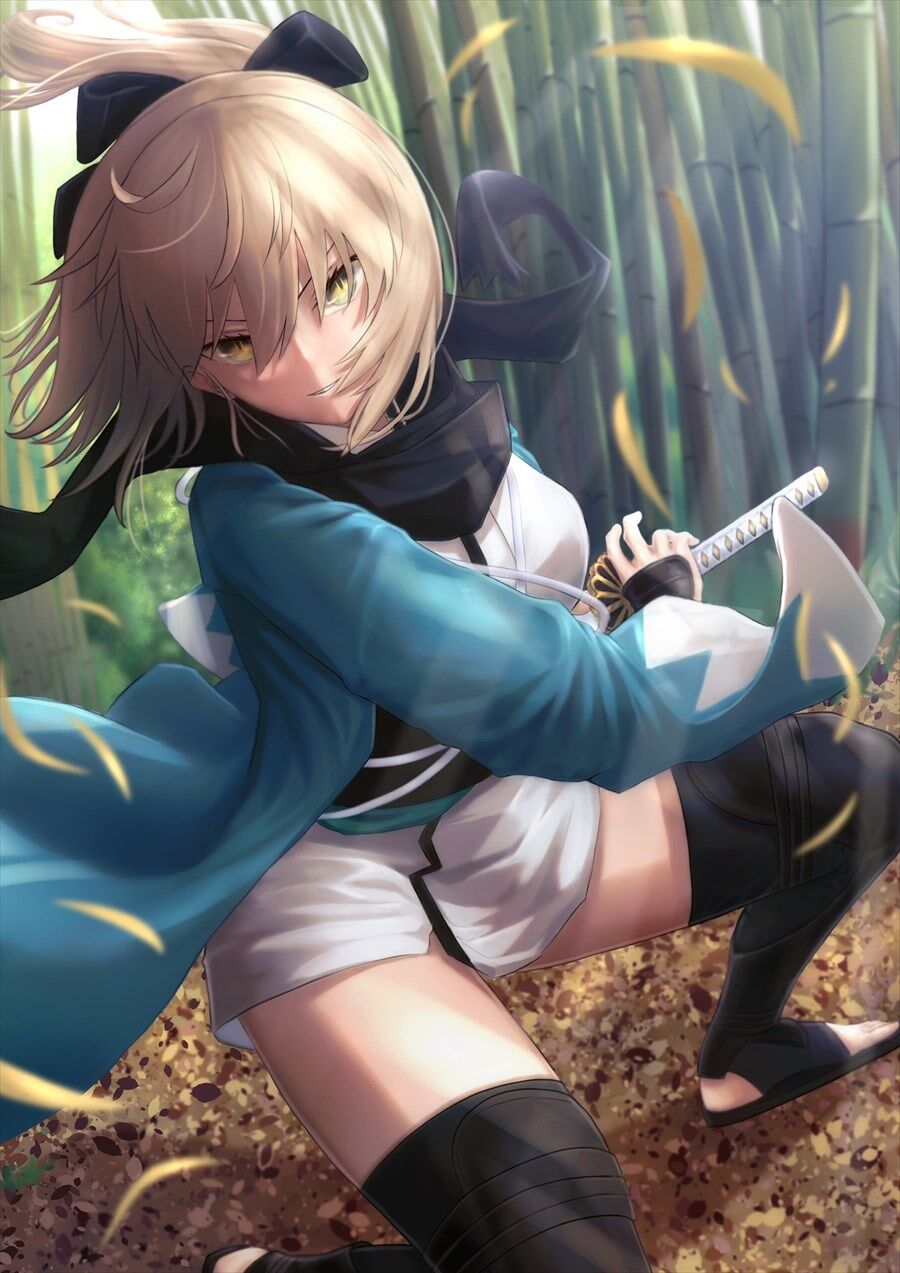 Fgo かもあしさんの抜刀直前の沖田さんイラスト 沖田さんかっこいいです 2chゲームまとめアンテナ Fgo かもあしさんの抜刀直前の沖田さんイラスト 沖田さんかっこいいです 2chゲームまとめアンテナ