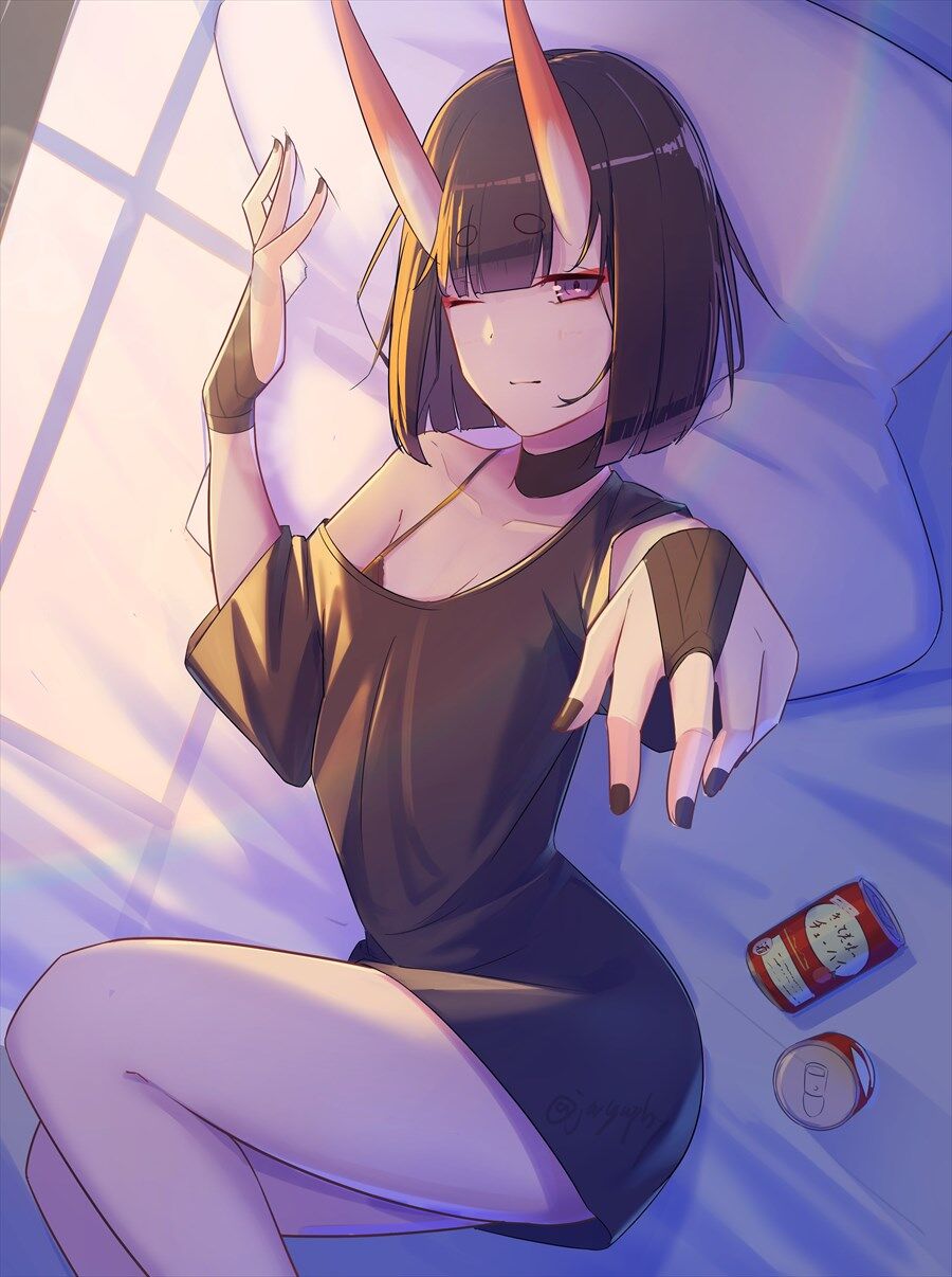 Fgo Jagaphyさんの寝起き酒呑ちゃんイラスト 結婚したい 2chゲームまとめアンテナ