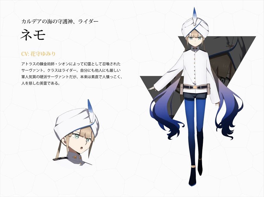 Fgo アニメの紹介イラスト風のネモキャプテン アニメキャプテンも見たいなぁ