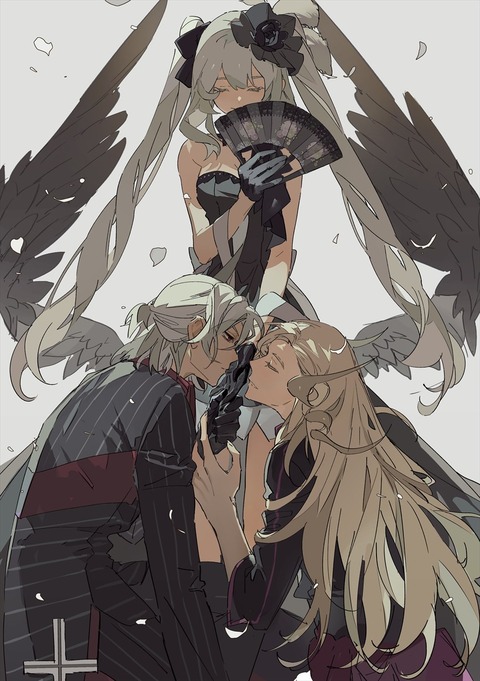 Fgo 黒ドレスのマリーとサリエリ アマデウス 黒いマリーも素敵です Fgoまとめ カルデア速報 Fgo 黒ドレスのマリーとサリエリ アマデウス 黒いマリーも素敵です Fgoまとめ カルデア速報