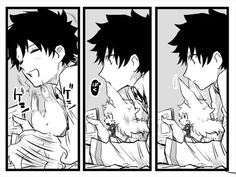 Fgo フォウくんの耳をぱくついて蹴り入れられるぐだ男 フォウくん ゲシゲシ Fgoまとめ カルデア速報 Fgo フォウくんの耳をぱくついて蹴り入れられるぐだ男 フォウくん ゲシゲシ Fgoまとめ カルデア速報
