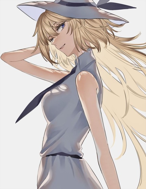 【FGO】apo衣装のジャンヌイラスト！！　白ワンピジャンヌいい！！