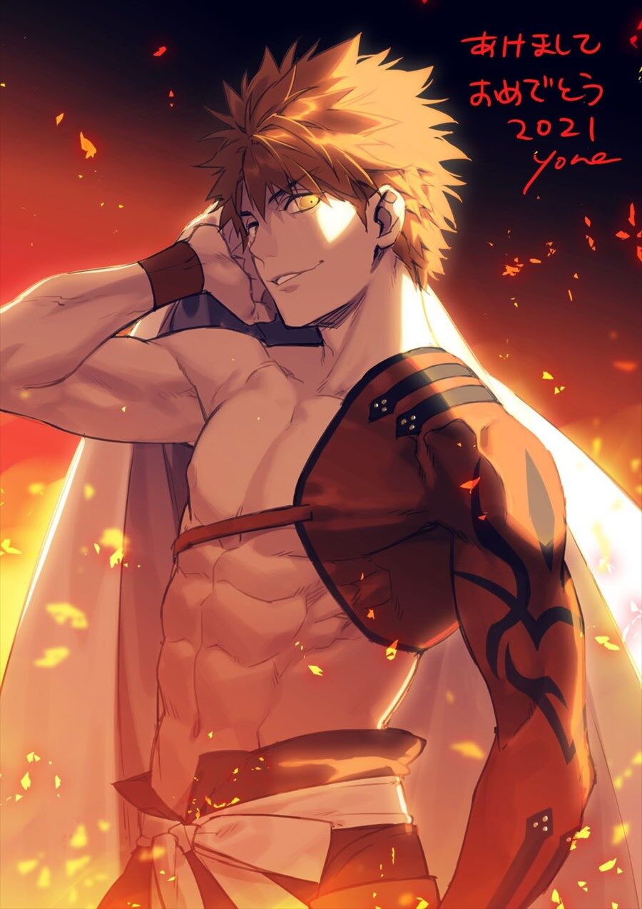 Fgo カズキヨネさんの村正イラスト 筋肉が最高すぎるな