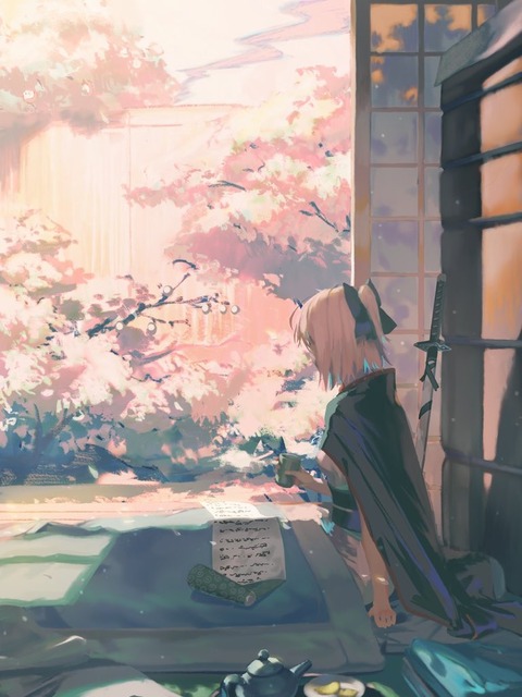 Fgo 淡い色合いの北斎ちゃんイラストがめちゃ可愛い