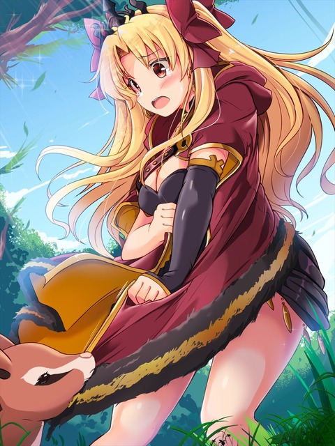 Fgo ガゼルと戯れるエレシュキガル スキルモーション可愛すぎるよね Fgoまとめ カルデア速報