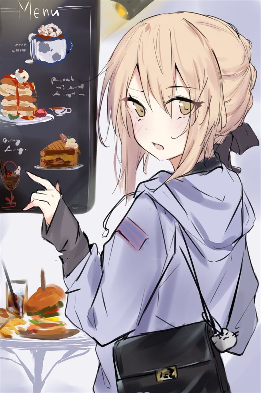 Fgo 私服でスイーツを食べに来た黒王 結局ハンバーガーかw Fgo 私服でスイーツを食べに来た黒王 結局ハンバーガーかw