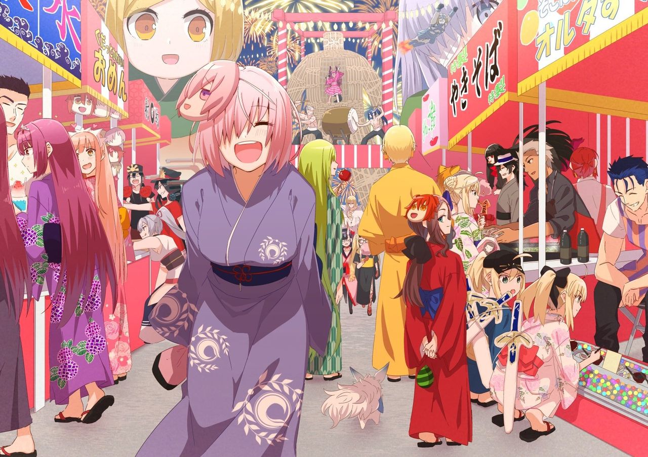 Fgo カルデア夏祭りイラスト 夏祭りイベ開催してほしい