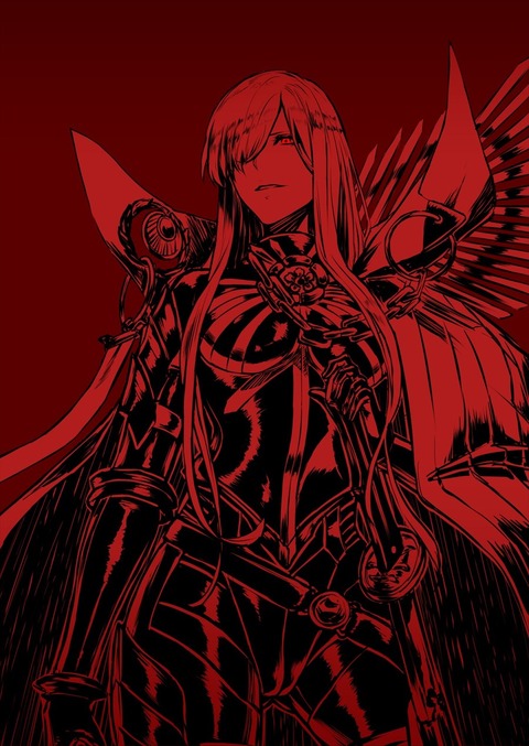 Fgo 赤 黒で描かれた魔王ノッブイラスト イケメンが際立つな Fgoまとめ カルデア速報
