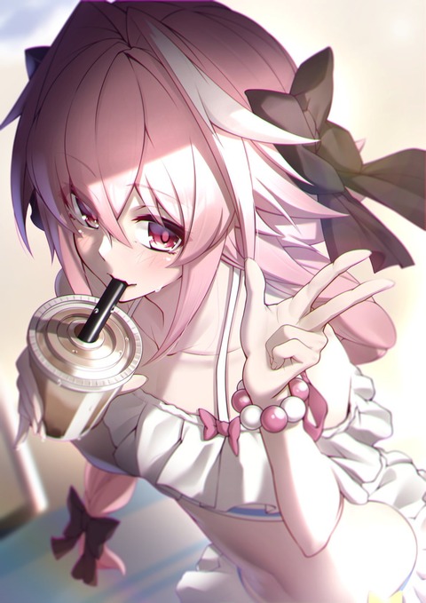 Fgo 水着のアストルフォきゅんイラスト 可愛い Fgoまとめ カルデア速報