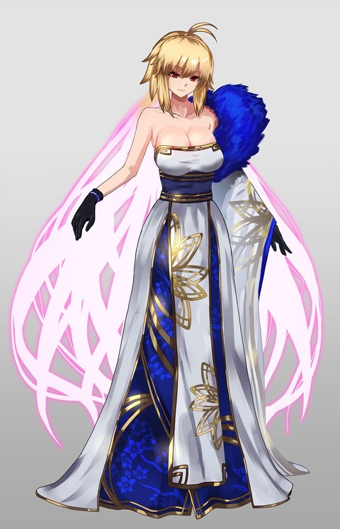【FGO】チャイナドレス姿のアルクイラスト！！　チャイナも似合います！！