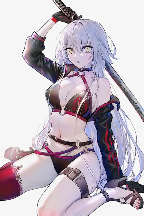 【FGO】nipiさんの水着邪ンヌイラスト！！　水着邪ンヌ可愛いです！！