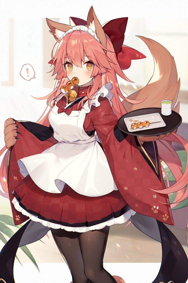 Fgo 和メイド風なタマモキャットが可愛すぎる その団子 食べていいの w Fgo 和メイド風なタマモキャットが可愛すぎる その団子 食べていいの w