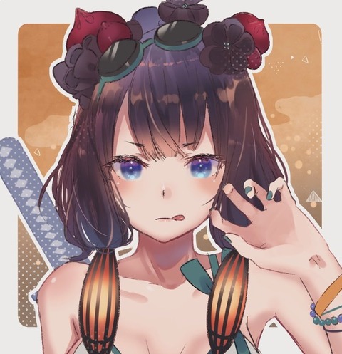 Fgo 水着北斎ちゃんイラスト 舌ペロ可愛すぎる Fgo 水着北斎ちゃんイラスト 舌ペロ可愛すぎる