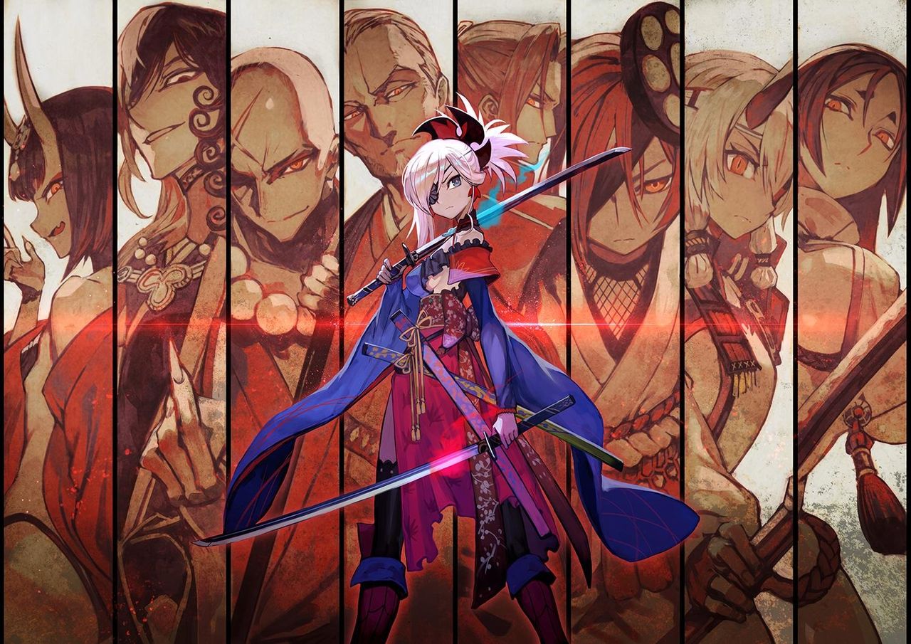 Fgo Lackさんの剣豪イラスト 全員かっけぇ Fgo Lackさんの剣豪イラスト 全員かっけぇ