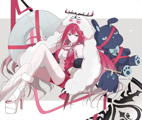 【FGO】水着のトリ子イラスト！！　トリ子美しいです////////