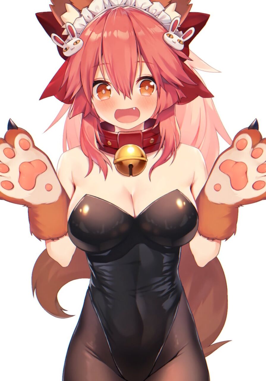 Fgo バニー衣装を着たタマモキャットイラスト バニーキャットいいぞ
