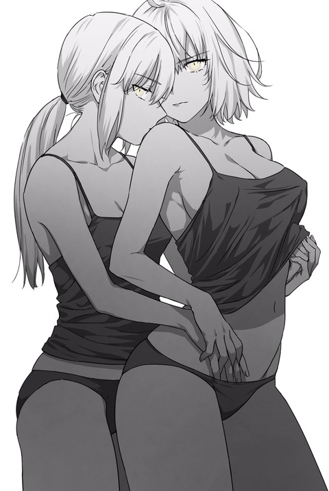 Fgo Nipiさんの黒王 邪ンヌのイチャイチャイラスト 神かな Fgoまとめ カルデア速報