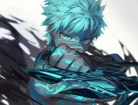 Fgo 武器を構えたアンリマユイラスト アンリかっけぇな Fgoまとめ カルデア速報
