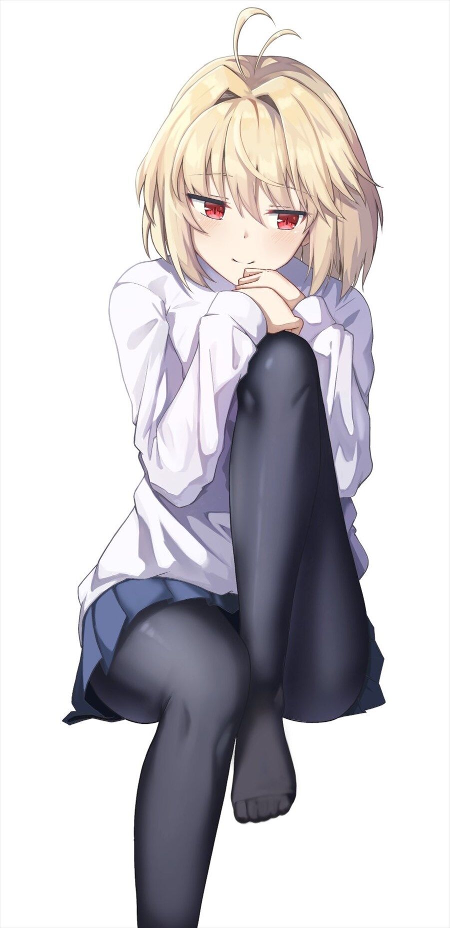 月姫 Comaさんのアルクェイドイラスト 物思いに耽るアルクも可愛いです