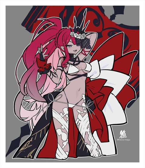 【FGO】haccoさんの水着トリ子イラスト！！　少し日焼けした肌がいいですね！！