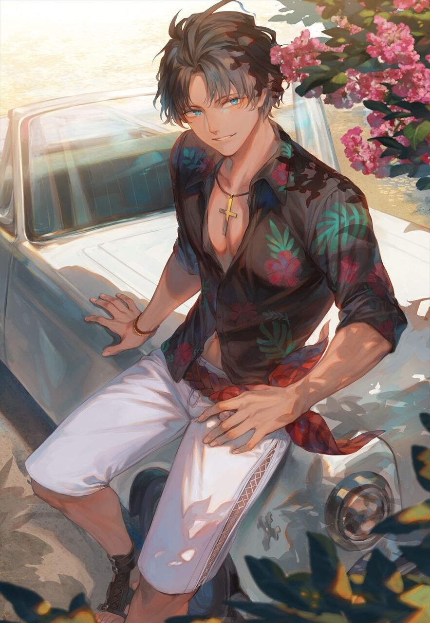 Fgo ましゅーさんの夏衣装のバーソロミューイラスト イケメンすぎんだよなぁ 2chゲームまとめアンテナ