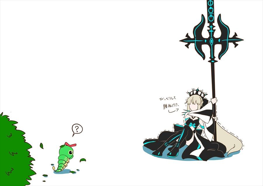 Fgo キャタピーにビビりまくるモルガン様www 虫嫌い可愛いw 2chゲームまとめアンテナ Fgo キャタピーにビビりまくるモルガン様www 虫嫌い可愛いw 2chゲームまとめアンテナ