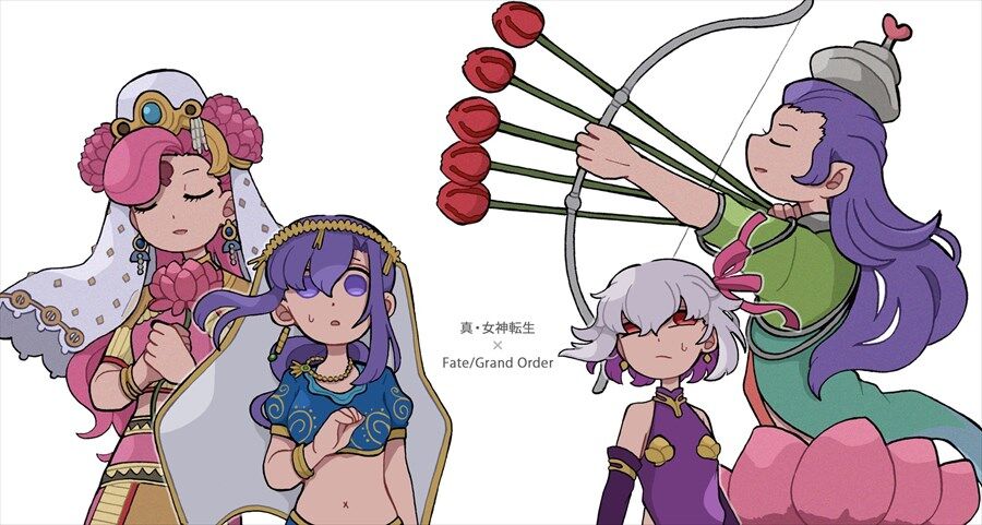Fgo 真 女神転生とfgo パールヴァティーとカーマの遭遇 Fgo 真 女神転生とfgo パールヴァティーとカーマの遭遇
